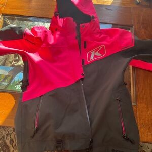 Klim Pink and Black Jacket